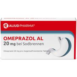 Omeprazol Al 20 mg b.Sodbr.magensaftres.Tabletten 7 St