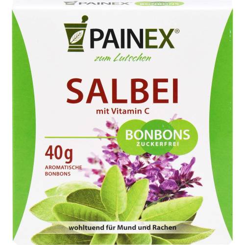 Salbei Bonbons mit Vitamin C Painex 40 g