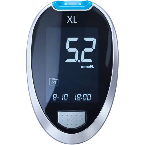 Glucocheck Xl Blutzuckermessgerät Set mmol/l 1 St