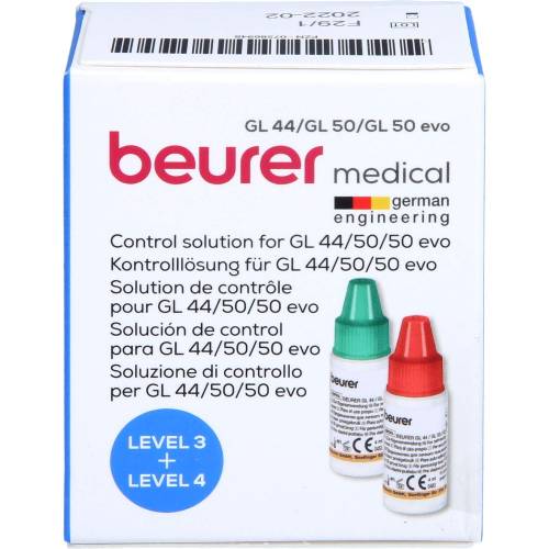 Beurer Gl44/Gl50 Kontrolllösung Level 3+4 1 St