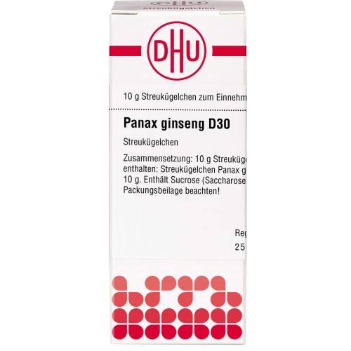 Panax Ginseng D 30 Globuli 10 g