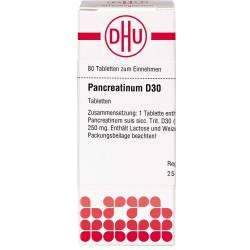 Pancreatinum suis D 30 Tabletten 80 St