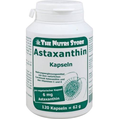 Astaxanthin 6 mg vegetarische Kapseln 120 St