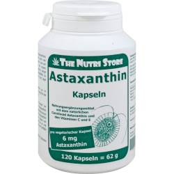 Astaxanthin 6 mg vegetarische Kapseln 120 St