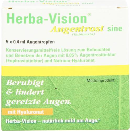 Herba-Vision Augentrost sine Augentropfen 2 ml