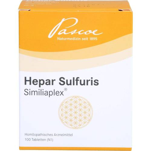 Hepar Sulfuris Similiaplex Tabletten 100 St