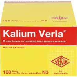 Kalium Verla Granulat Btl. 100 St