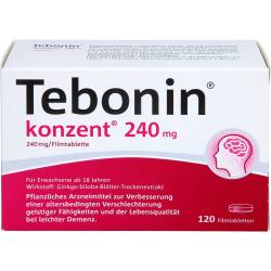 Tebonin konzent 240 mg Filmtabletten 120 St