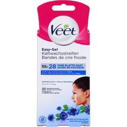 Veet Kaltwachs-Streifen Gesicht 20 St