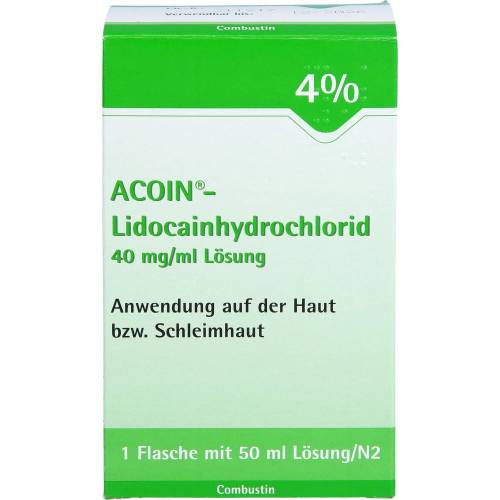 Acoin-Lidocainhydrochlorid 40 mg/ml Lösung 50 ml