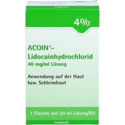 Acoin-Lidocainhydrochlorid 40 mg/ml Lösung 50 ml