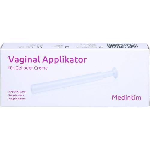 Vaginal Applikator für Gel/Creme 3 St