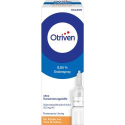 Otriven 0,05% Dosierspray o.Konservierungsstoffe 10 ml