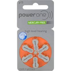 Batterien Hör PowerOne 13 6 St