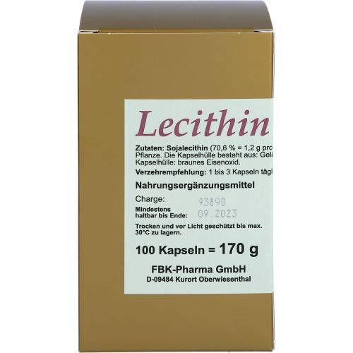 Lecithin 1200 Kapseln 100 St