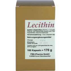 Lecithin 1200 Kapseln 100 St