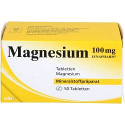 Magnesium 100 mg Jenapharm Tabletten 50 St