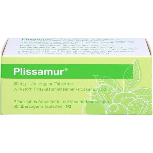 Plissamur Dragees 50 St