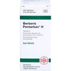 Berberis Pentarkan H Tabletten 200 St