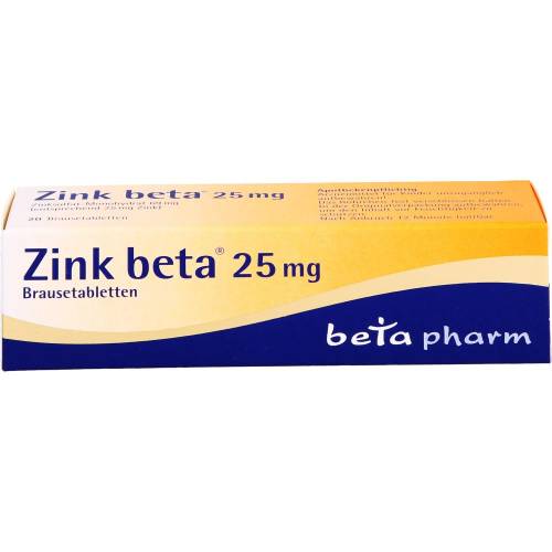 Zink Beta 25 Brausetabletten 100 St