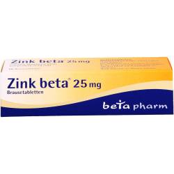 Zink Beta 25 Brausetabletten 100 St