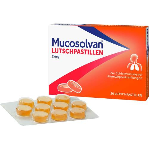 Mucosolvan Lutschpastillen 15 mg 20 St