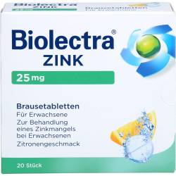 Biolectra Zink Brausetabletten 20 St