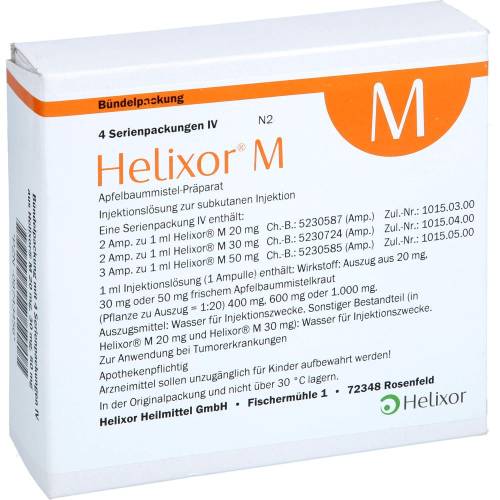 Helixor M Serienpackung Iv Ampullen 28 St