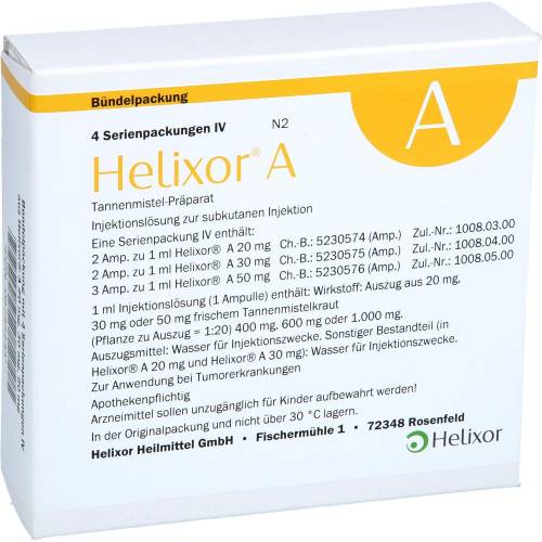 Helixor A Serienpackung Iv Ampullen 28 St