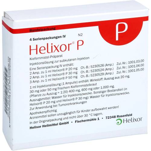 Helixor P Serienpackung Iv Ampullen 28 St