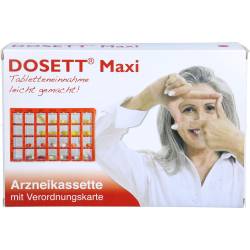 Dosett Maxi Arzneikassette rot 1 St