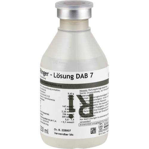 Ringer Lösung Dab 7 Plastik 250 ml