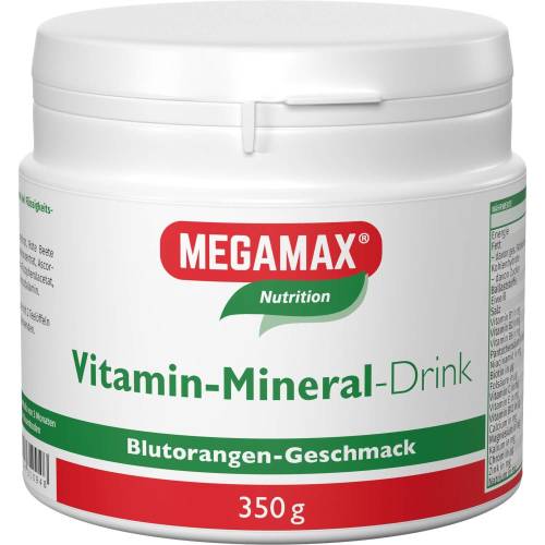 Megamax Vita Mineral Drink Orange Pulver 350 g