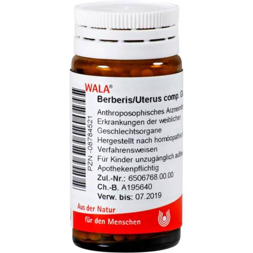 Berberis/Uterus comp.Globuli 20 g
