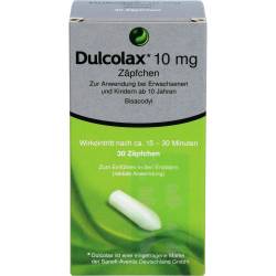 Dulcolax 10 mg Zäpfchen 30 St