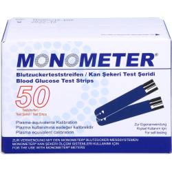 Monometer Blutzucker-Teststreifen P plasma-äquiva. 50 St