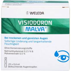 Visiodoron Malva Augentropfen in Einzeldosispipet. 8 ml