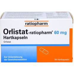 Orlistat-ratiopharm 60 mg Hartkapseln 84 St