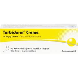 Terbiderm 10 mg/g Creme 30 g