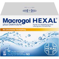 Macrogol Hexal plus Elektrolyte Plv.z.H.e.L.z.E. 50 St