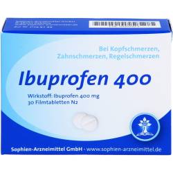 Ibuprofen Sophien 400 Filmtabletten 30 St
