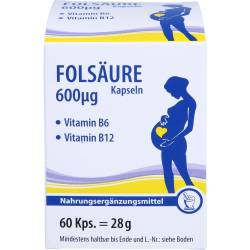 Folsäure Kapseln 60 St