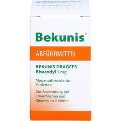 Bekunis Dragees Bisacodyl 5 mg magensaftres.Tabl. 10 St