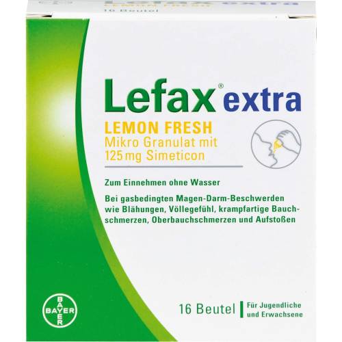 Lefax extra Lemon Fresh Mikro Granulat 16 St