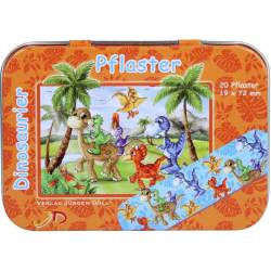 Kinderpflaster Dinosaurier Dose 20 St