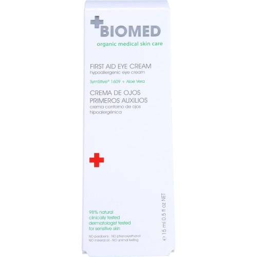 Biomed Erste Hilfe hypoallergene Augenpflege Creme 15 ml