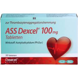 Ass Dexcel 100 mg Tabletten 50 St