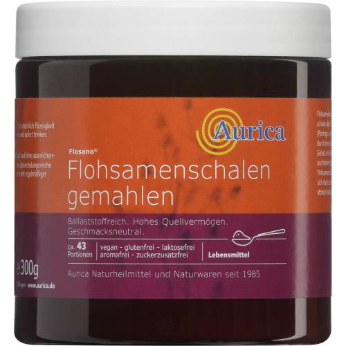 Flohsamenschalen gemahlen Pulver 300 g