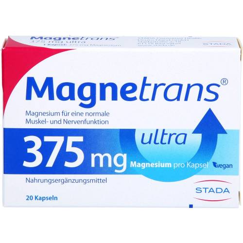 Magnetrans 375 mg ultra Kapseln 20 St
