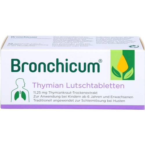 Bronchicum Thymian Lutschtabletten 50 St